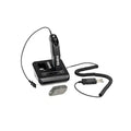 SHG S D200 6-wire DECT push-to-talk cordless adapter with Poly-compatible Quick Disconnect for 911 dispatch, air traffic control, and radio communications